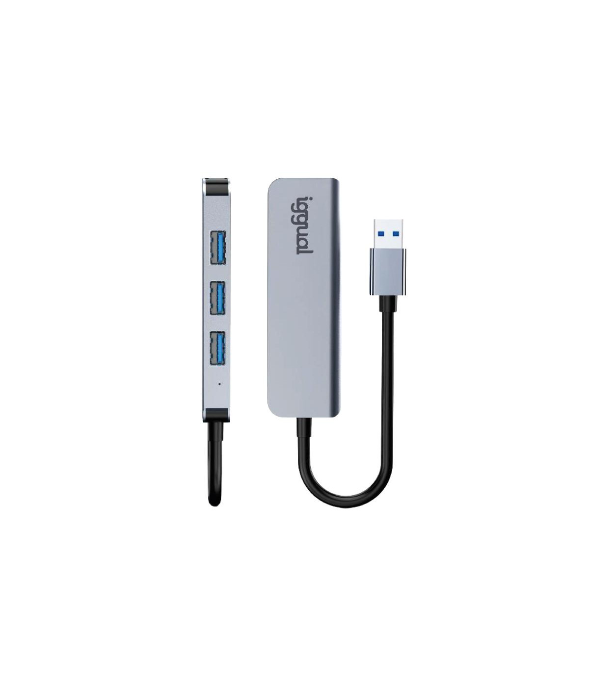 iggual Hub USB-A 3.0 x 4 puertos USB-A 3.0