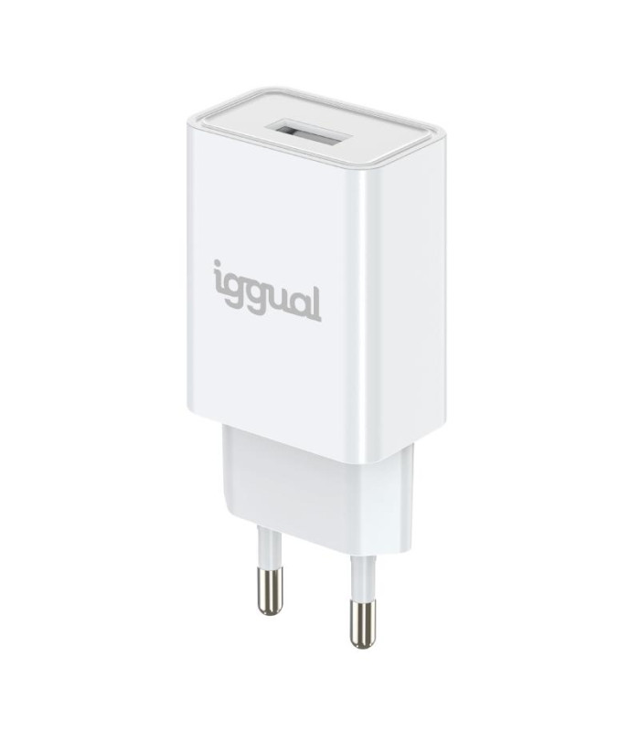 iggual Cargador de pared 1xUSB 5V/2A (10W)