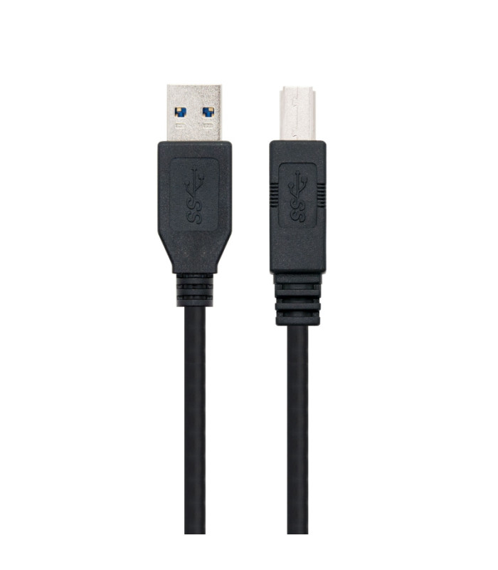 Nanocable Cable USB 3.0, impresora A/M-B/M, 2m