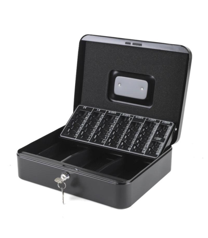 iggual Caja efectivo 3+8 30x24x9 cm IRON-TINY