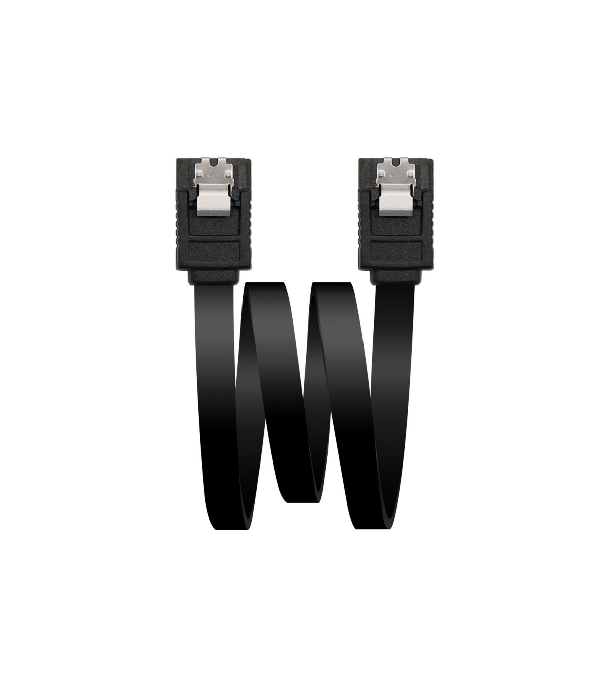 Nanocable Cable SATA III Datos 6G Anclajes 0.5 M