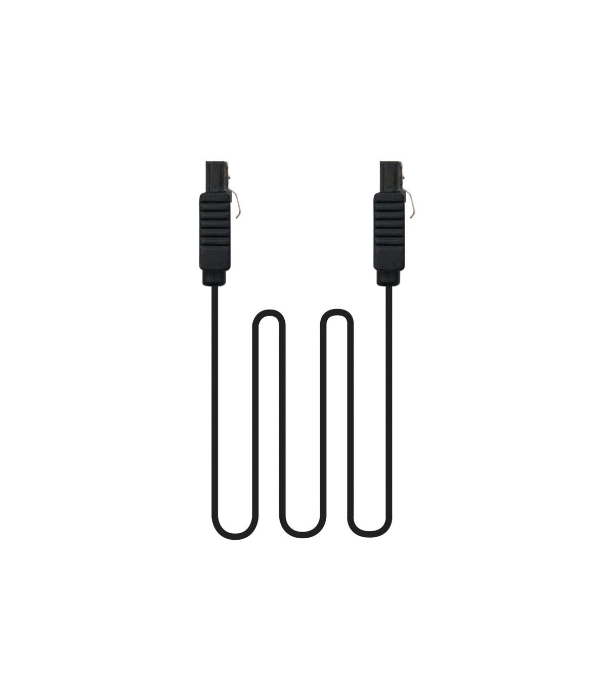 Nanocable Cable SATA III Datos 6G Anclajes 0.5 M