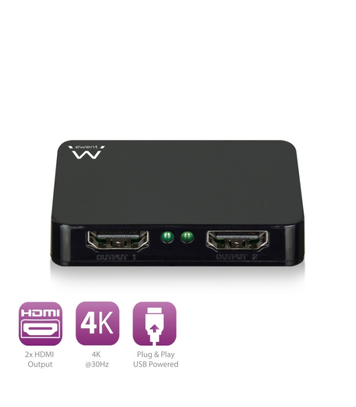 Ewent Divisor 4K HDMI 1x2 High Speed