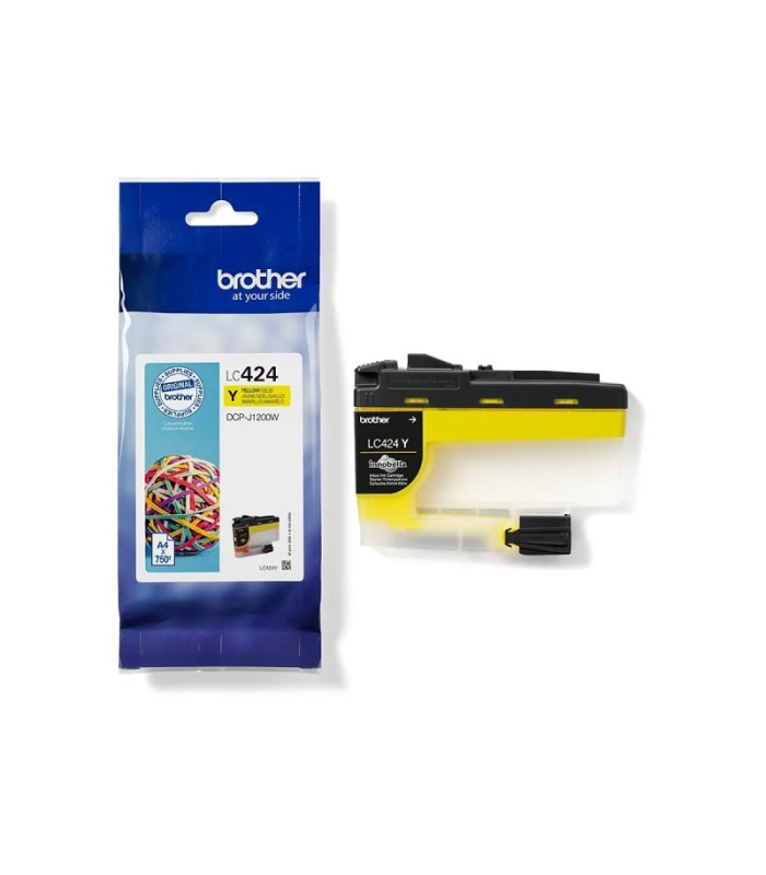 Brother Cartucho LC424Y Amarillo