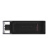 Kingston DataTraveler DT70 128GB USB C 3.2  Negro
