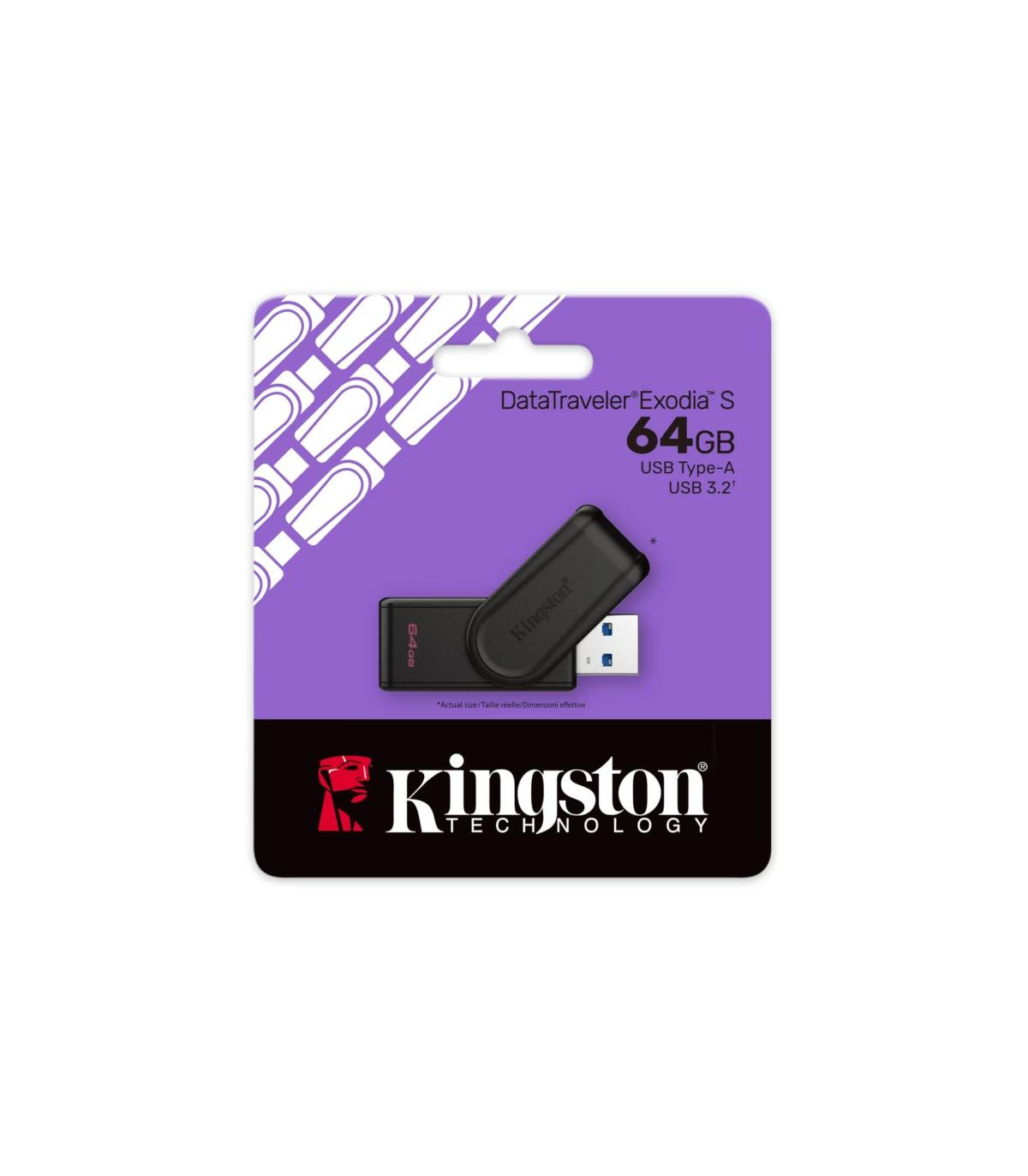 Kingston DataTraveler Exodia S 64GB USB 3.2 Gen 1