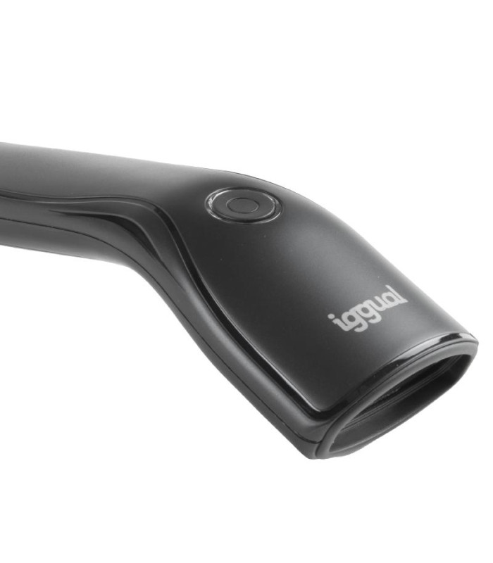 iggual Lector código barras 2D USB botón soporte