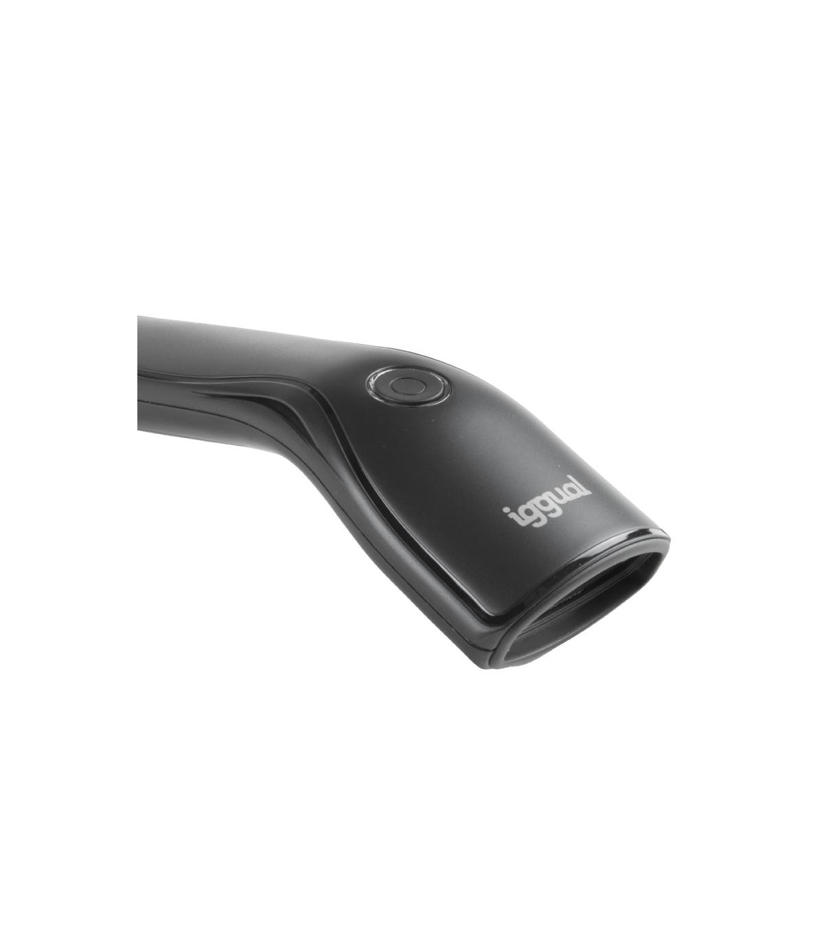 iggual Lector código barras 2D USB botón soporte