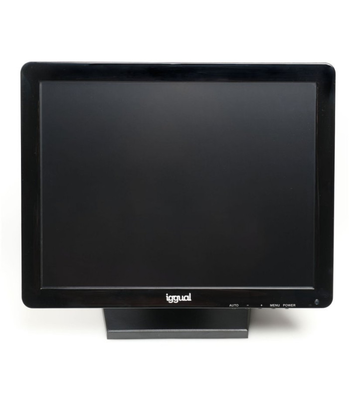 iggual Monitor táctil resistivo 15" USB VGA HDMI