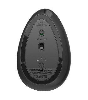 Logitech MX Vertical Ratón ergonómico Negro