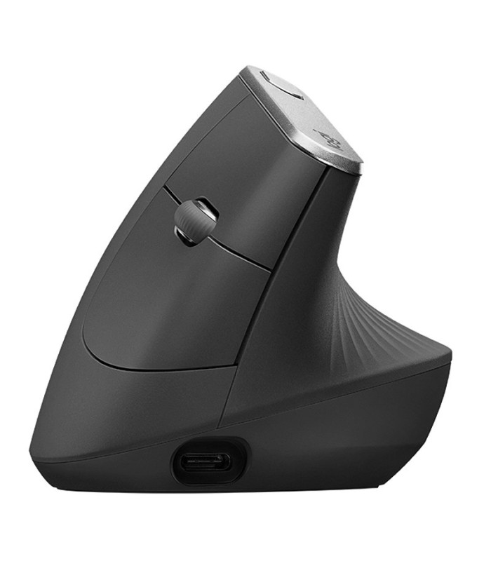 Logitech MX Vertical Ratón ergonómico Negro