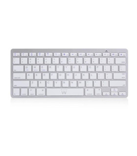 Ewent Teclado Bluetooth iOS/Android/Win Slim Plata
