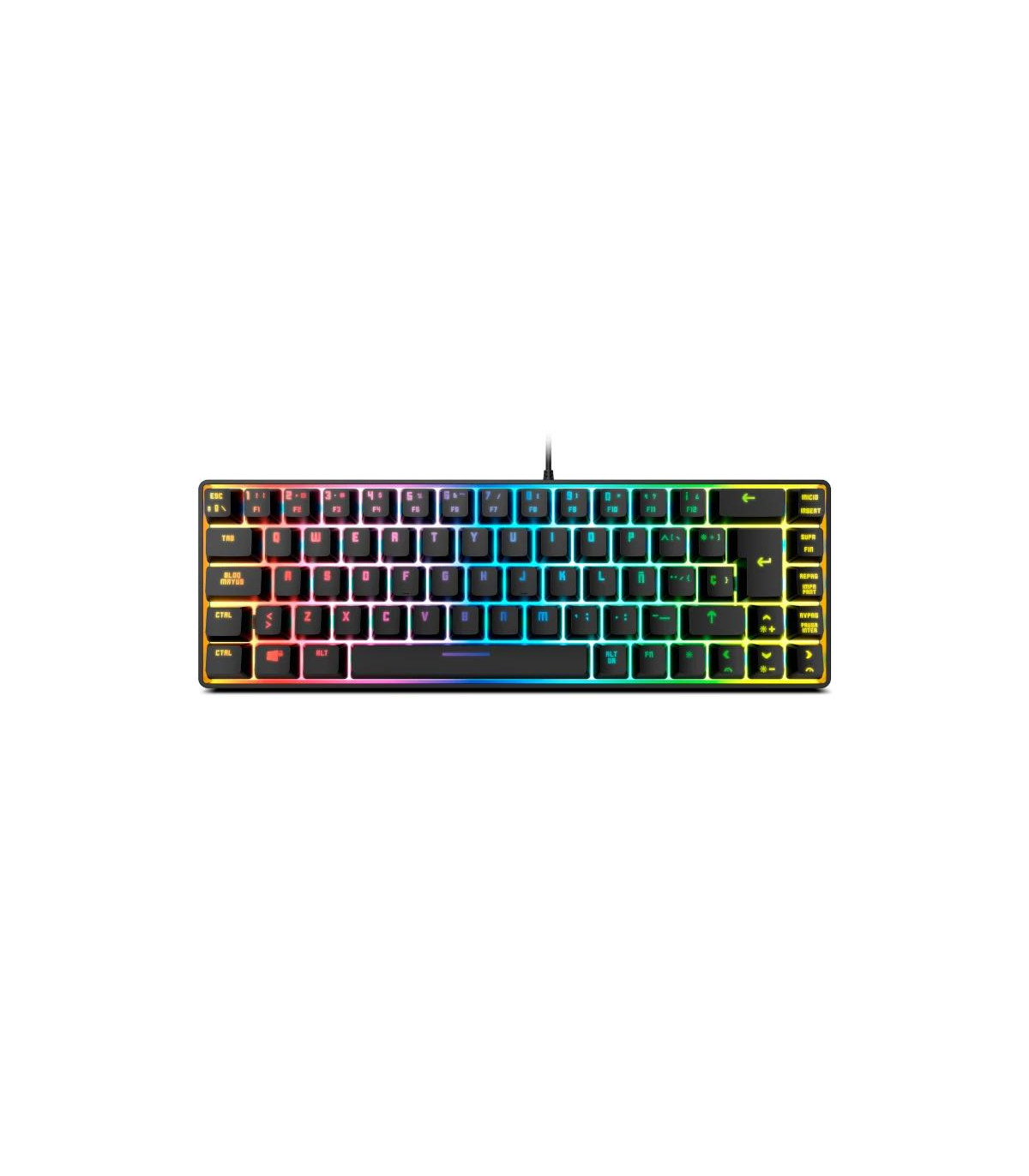 KROM KALISTA | Teclado mini RGB membrana