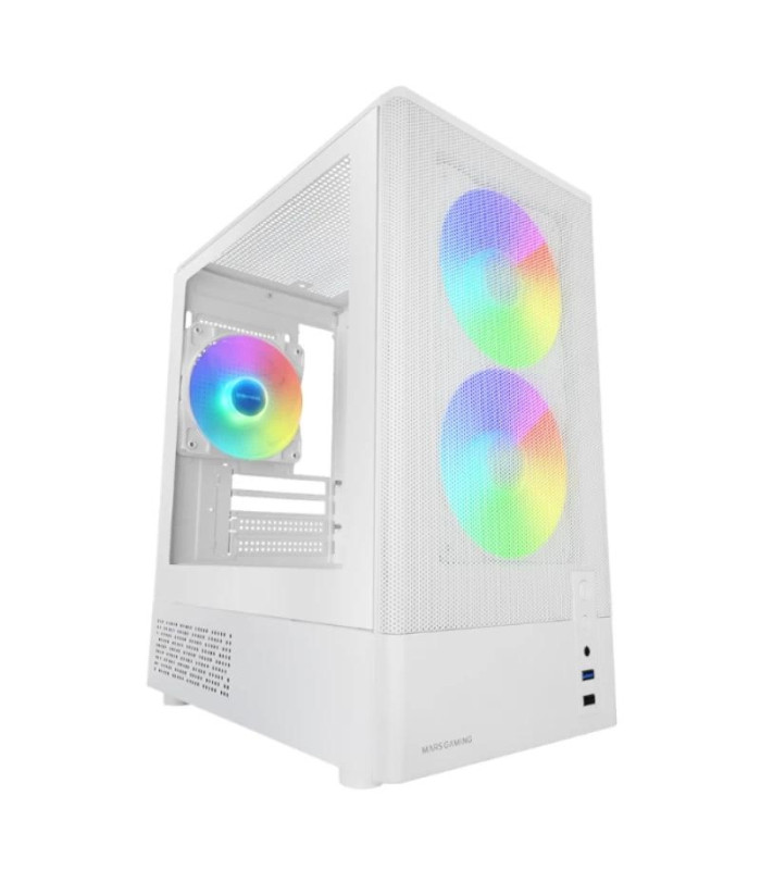 Mars Gaming Caja Micro-atx MC-ONYXW Blanca