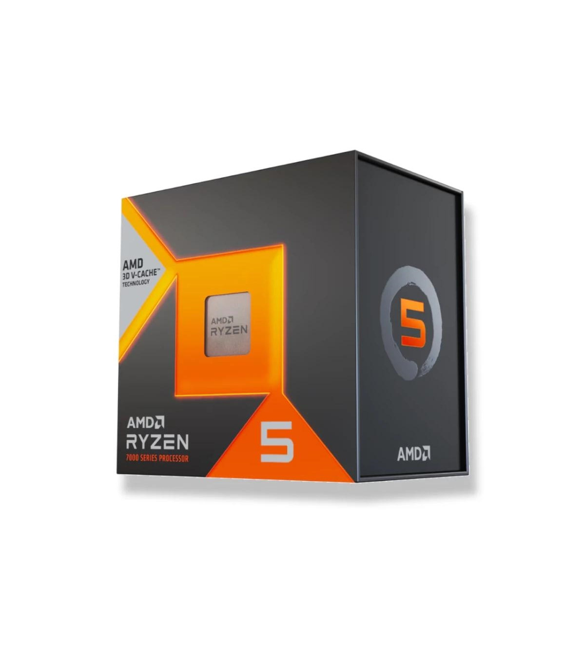 AMD RYZEN 5 7500X3D 4.5G 102M 6C AM5 BOX Sin Venti