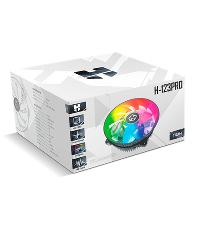 NOX Ventilador H-123 PRO PWM RGB
