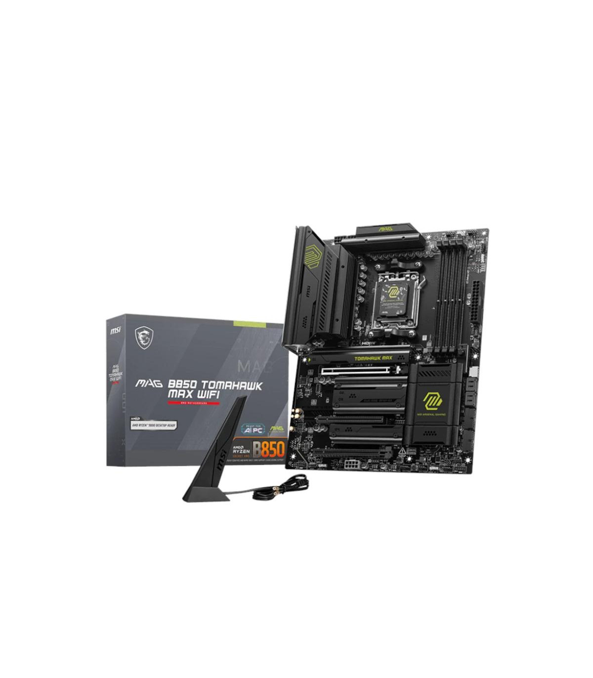 MSI Placa Base MAG B850 TOMAHAWK MAX WIFI DDR5 ATX