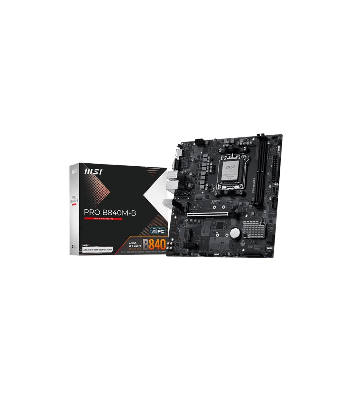 MSI Placa Base PRO B840M-B DDR5 mATX