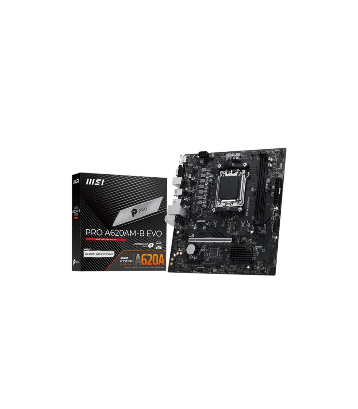 MSI Placa Base PRO A620AM-B EVO mATX AM5