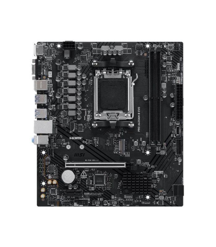 MSI Placa Base PRO A620AM-B EVO mATX AM5