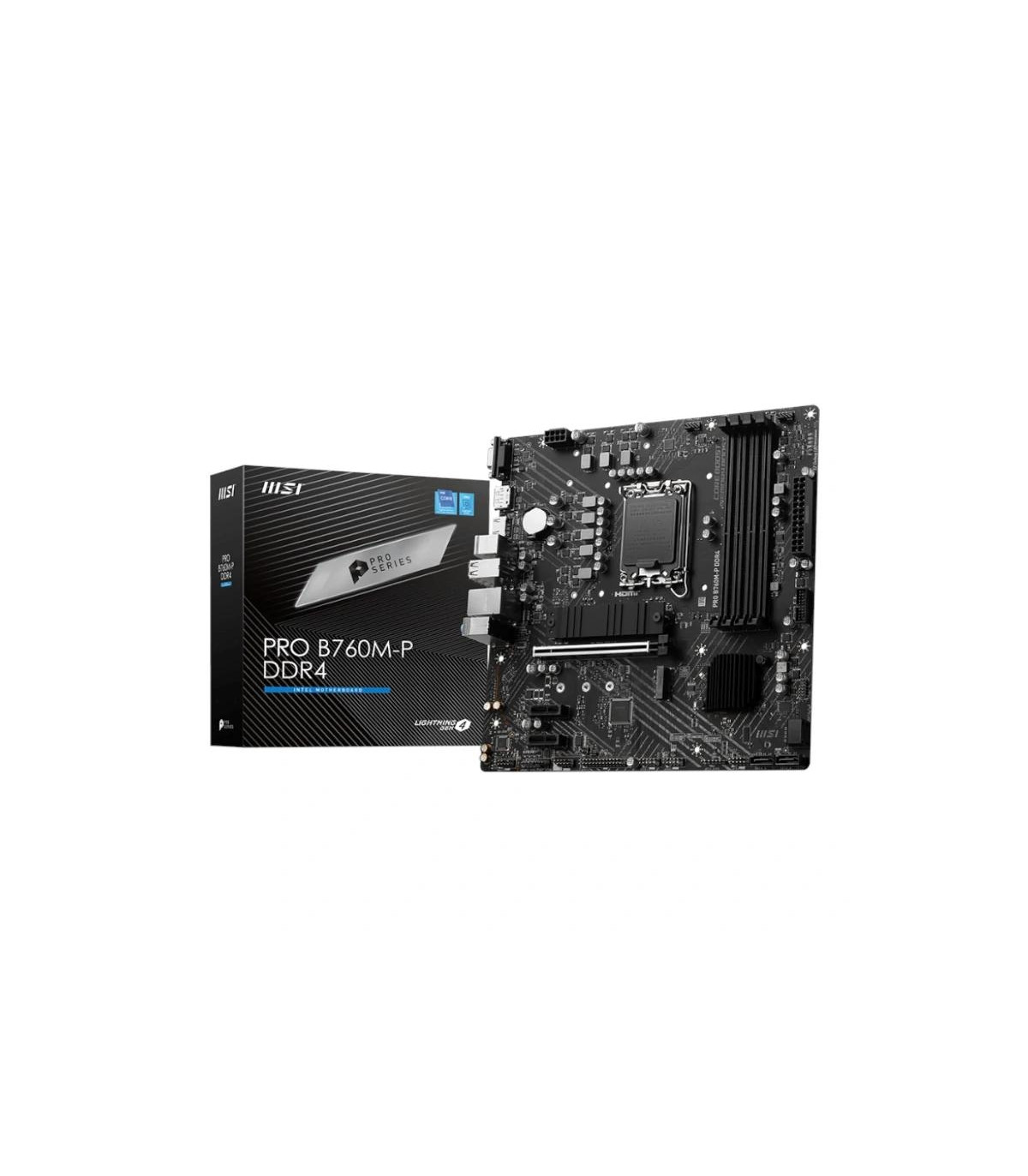 MSI Placa Base PRO B760M-P DDR4 mATX LGA1700