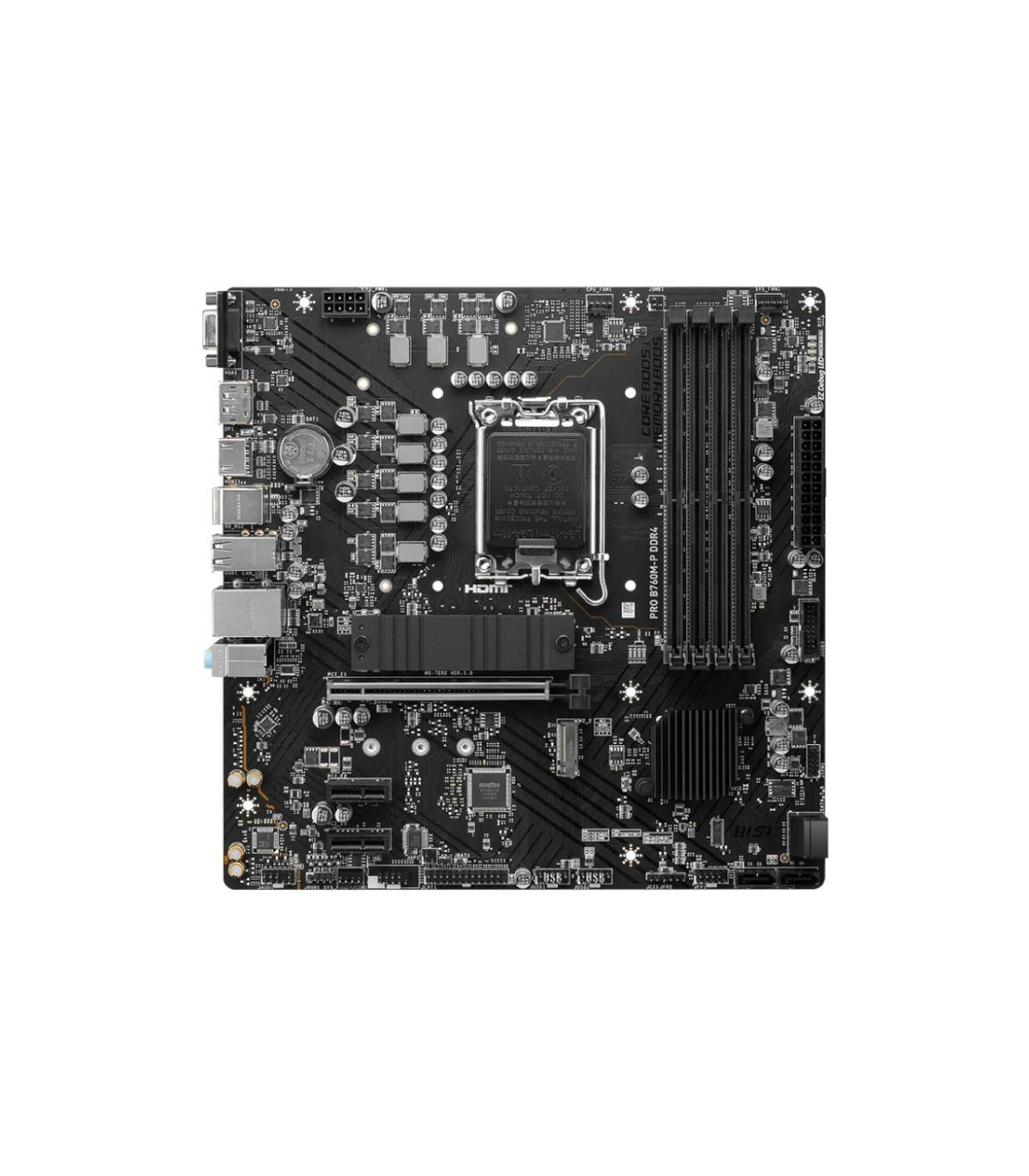 MSI Placa Base PRO B760M-P DDR4 mATX LGA1700