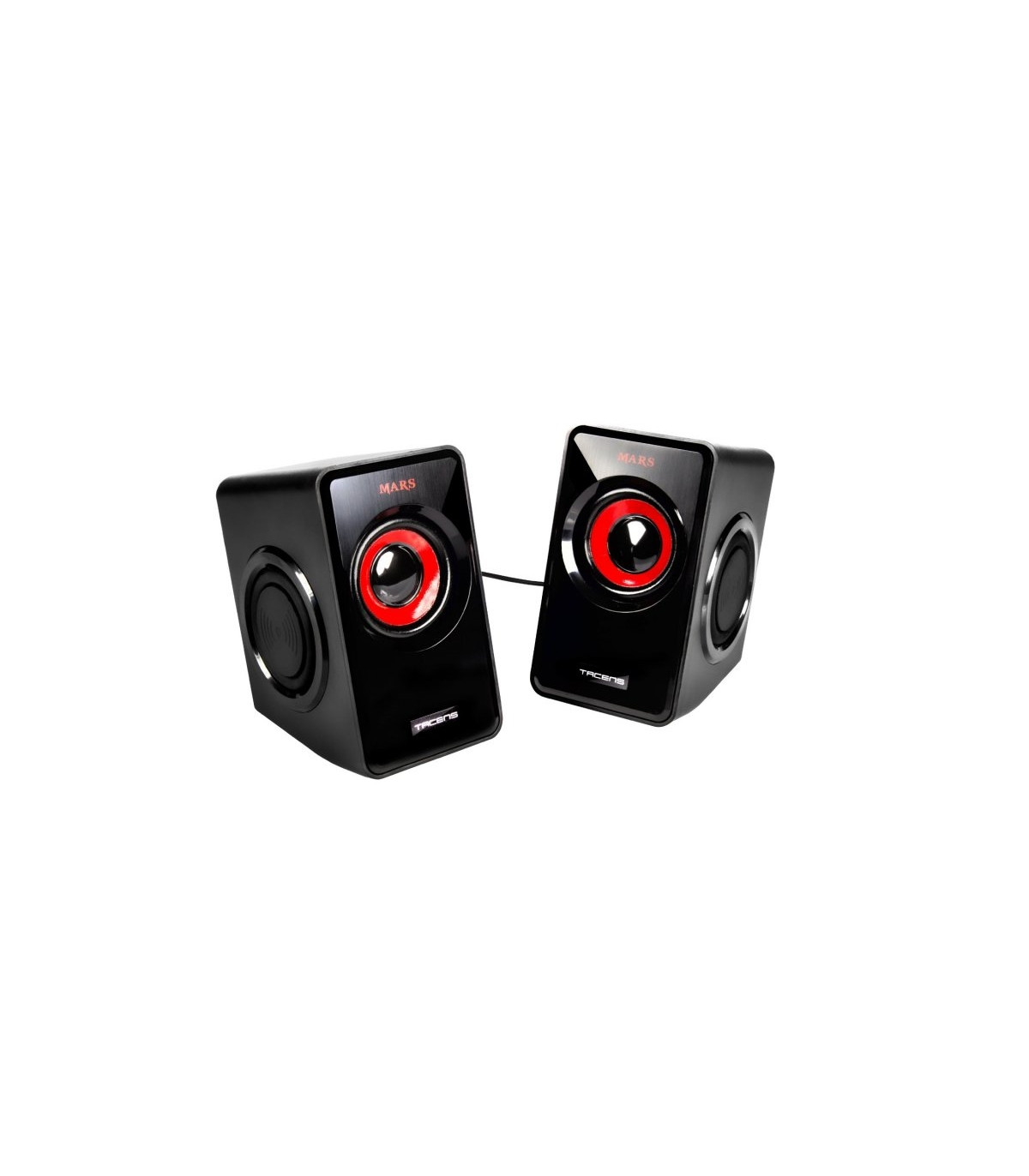 Mars Gaming Altavoces 2.0 MS1 negro/rojo