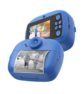 Celly Cámara Fotos Niños Imprimible Azul