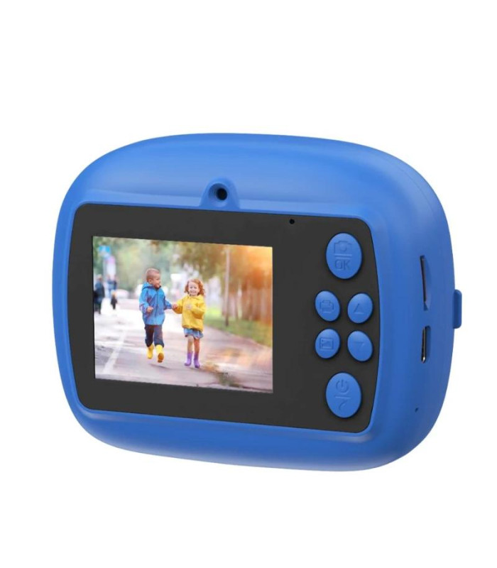 Celly Cámara Fotos Niños Imprimible Azul