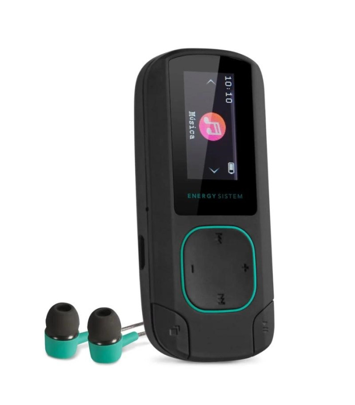 Energy Sistem Reproductor Bluetooth MP3 Clip Jade