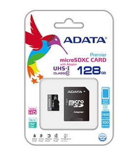 ADATA MicroSDHC 128GB UHS-I CLASS10 c/adapt