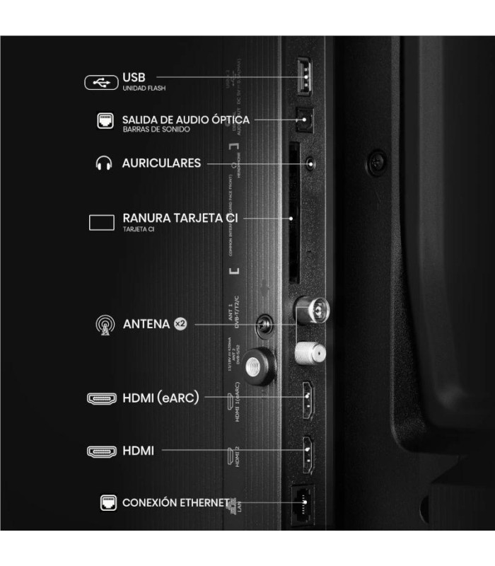 Hisense 32A4Q TV 32" HD STV DOLBY DTS