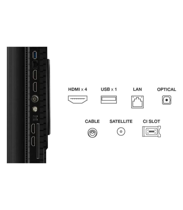 TCL 55P8K TV 55"  UHD QLED GOOGLETV 144HZ ONKYO