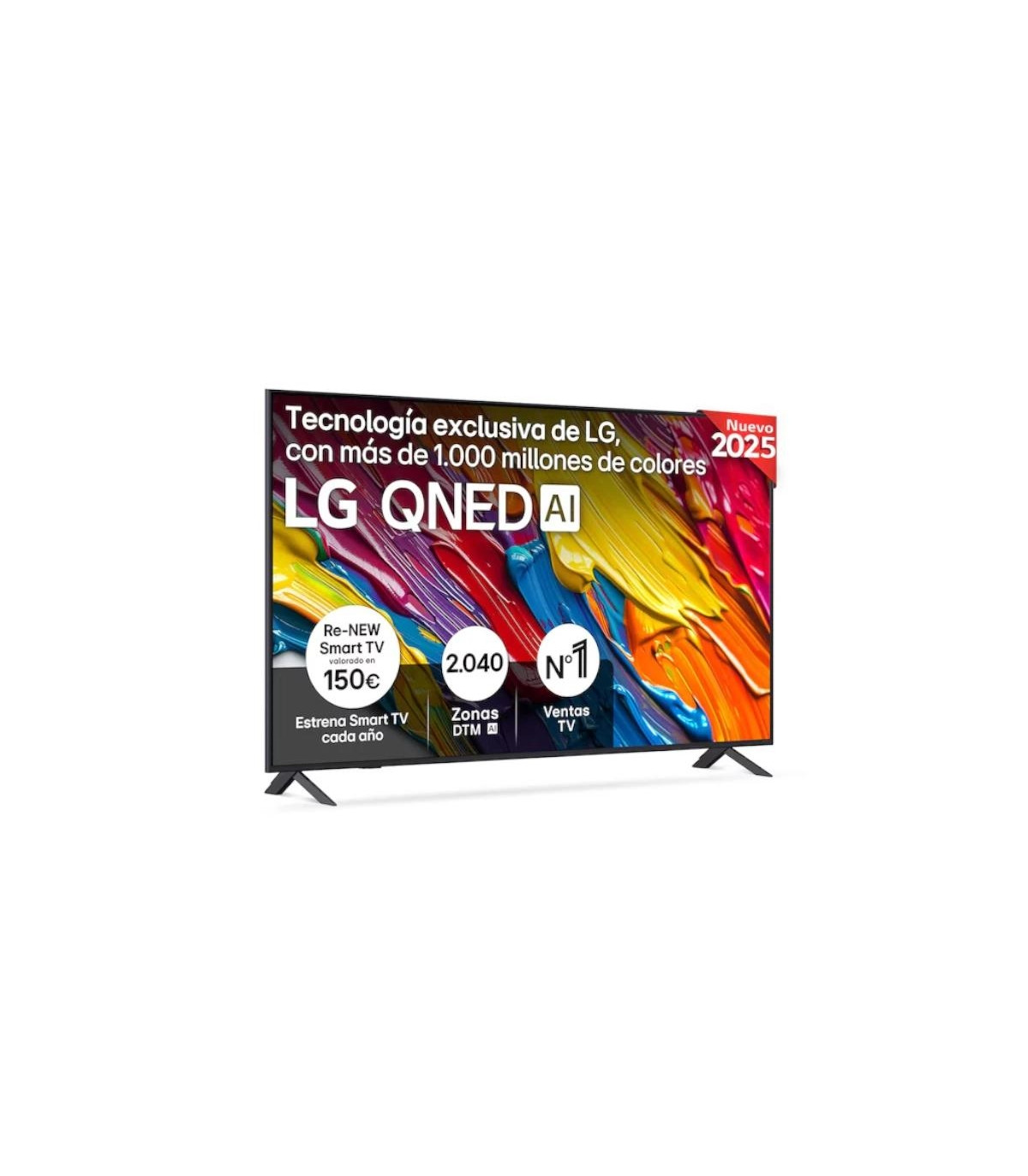 LG 65QNED82A6B TV 65" QNED SMART TV 4K IA