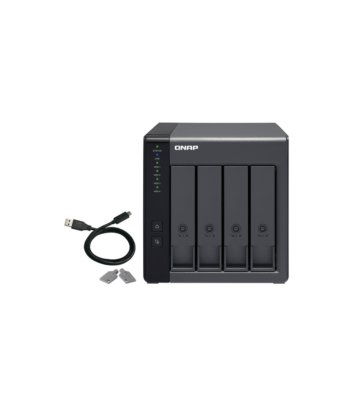 QNAP TR-004 Raid Expansion 4XHDD-Bay 1xUSB-C 3.2
