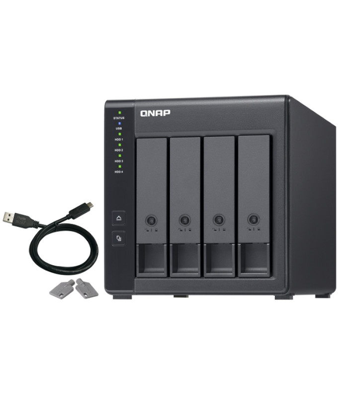 QNAP TR-004 Raid Expansion 4XHDD-Bay 1xUSB-C 3.2