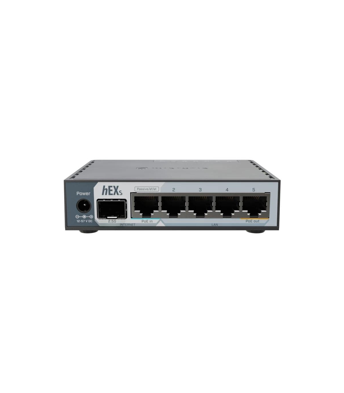 Mikrotik E60iUGS hEX Router 5xGbE PoE-I/O 1x2.5SFP