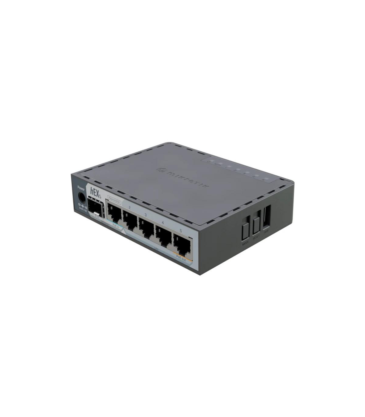 Mikrotik E60iUGS hEX Router 5xGbE PoE-I/O 1x2.5SFP