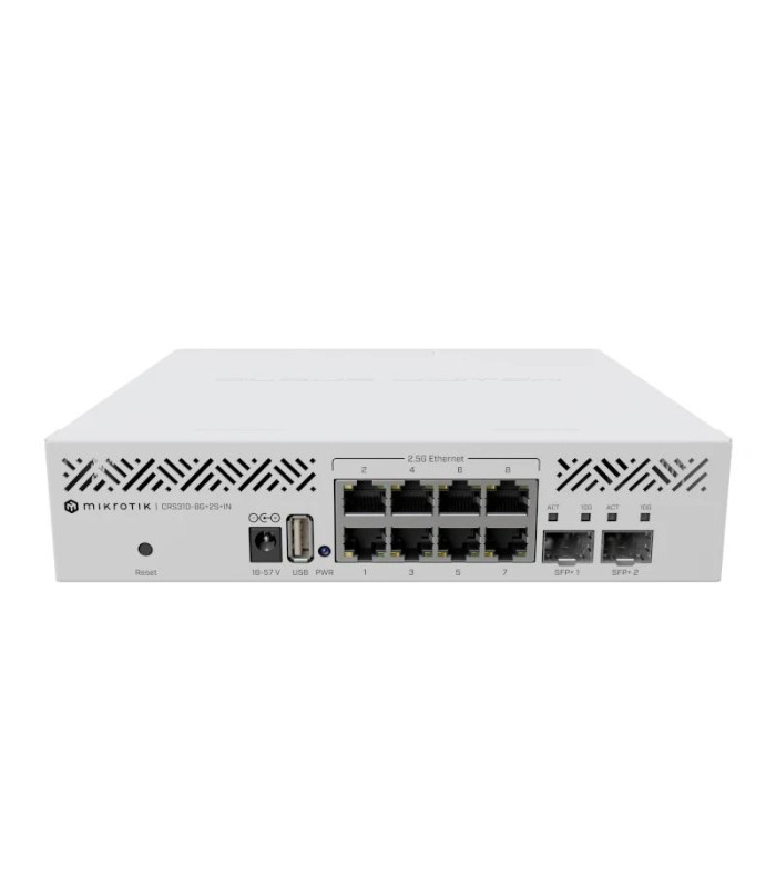 MikroTik CRS310-8G+2S+IN Switch 8x2.5GbE 2xSFP+