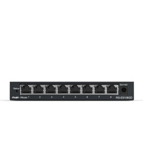 Reyee Unmanaged Switch 8xGb RJ45 Steel Case