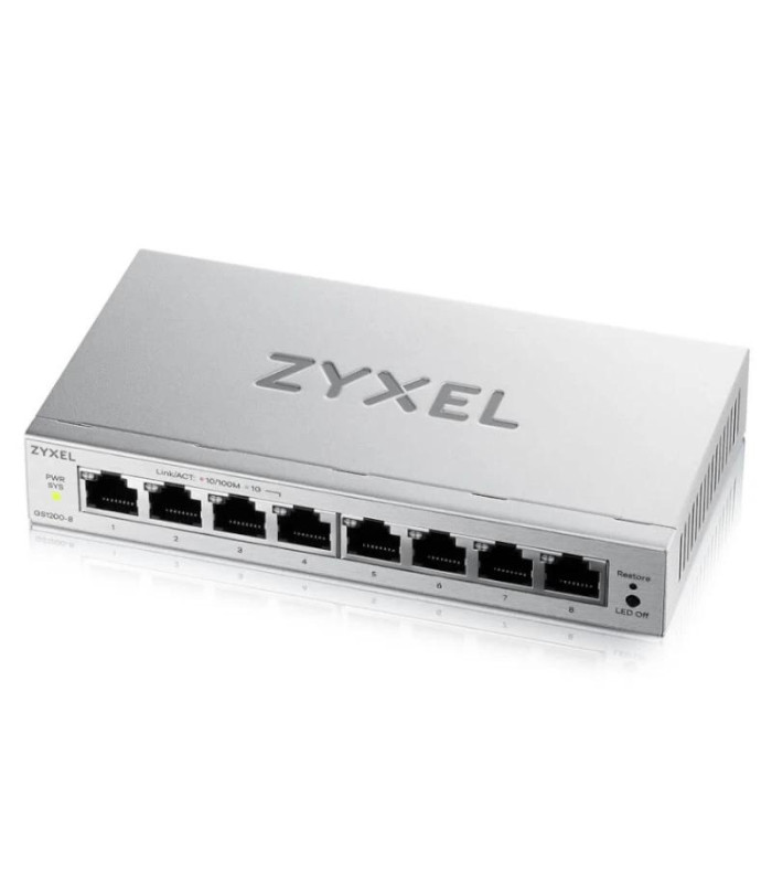 ZyXEL GS1200-8V3 Switch 8xGbE