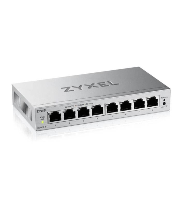 ZyXEL GS1200-8V3 Switch 8xGbE