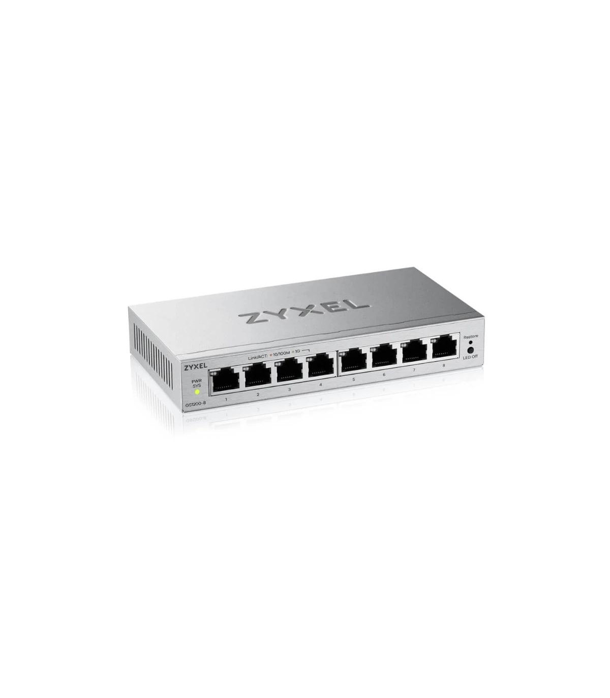ZyXEL GS1200-8V3 Switch 8xGbE