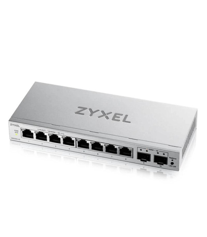 ZyXEL GS1200-10V3 Switch 8xGbE 2xSFP