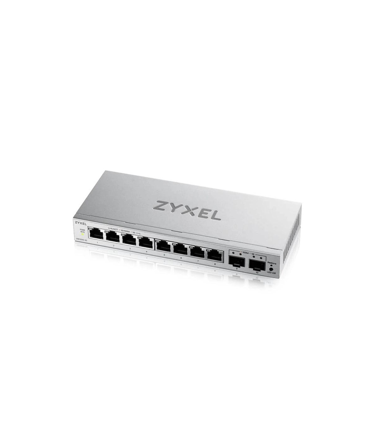 ZyXEL GS1200-10V3 Switch 8xGbE 2xSFP