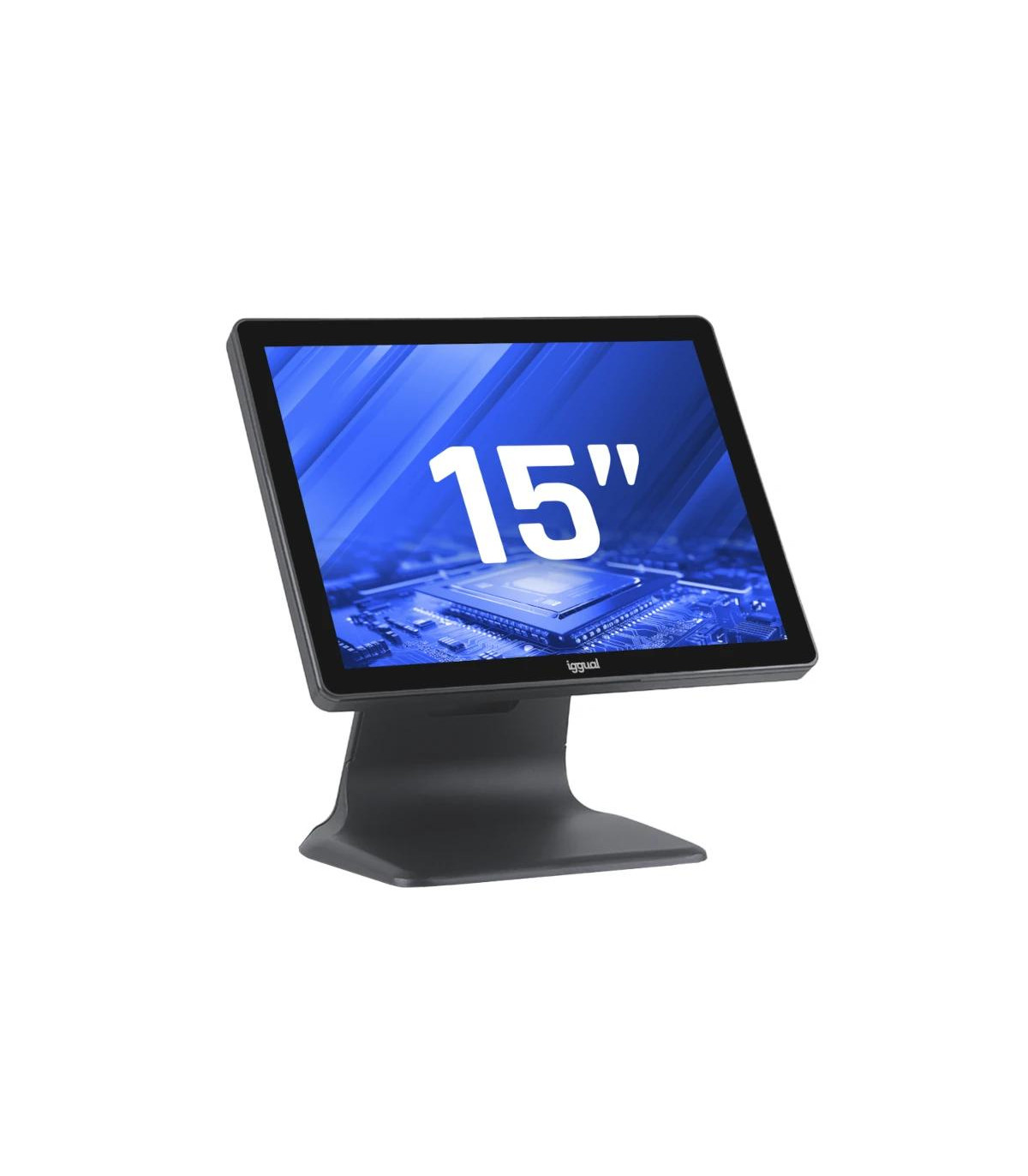 iggual TPV AIO 15" N100 8GB + 256GB 8USB W11Pro