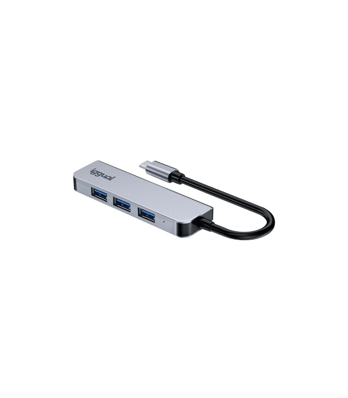 iggual Hub USB 3.0 tipo C x 4 puertos USB-A 3.0