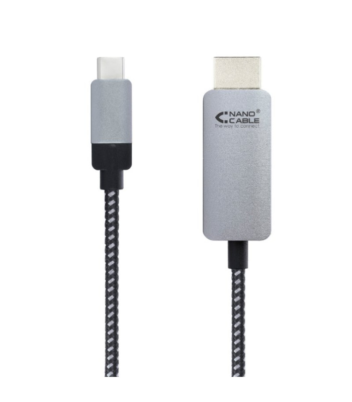 Nanocable Cable Conversor USB-C/M a HDMI/M 3 M