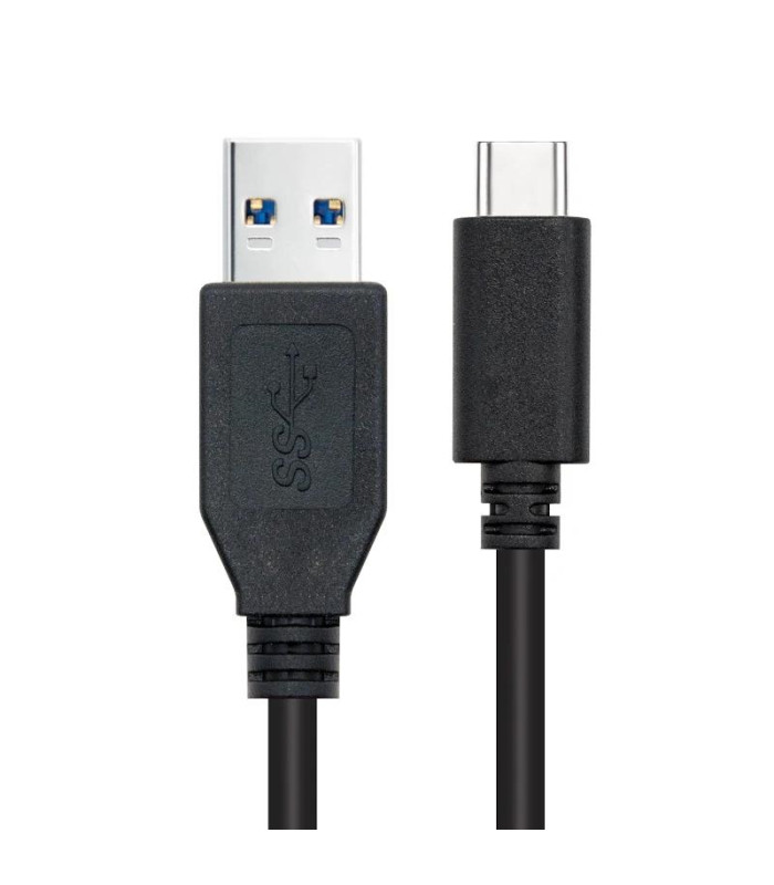 Nanocable Cable USB 3.1 Gen2 USB-C/M-A/M 2M