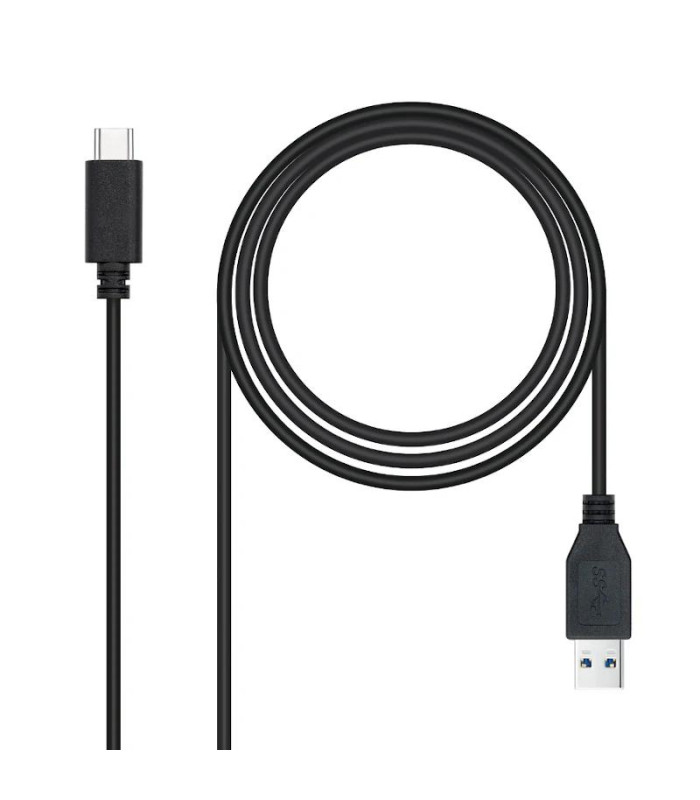 Nanocable Cable USB 3.1 Gen2 USB-C/M-A/M 2M